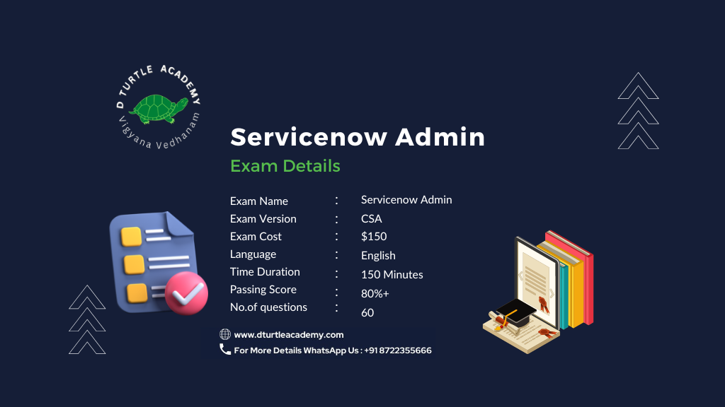 ServiceNow Admin Course in Bangalore
